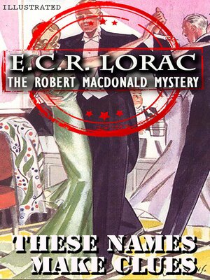 cover image of These Names Make Clues. the Robert Macdonald Mystery. Illustrated